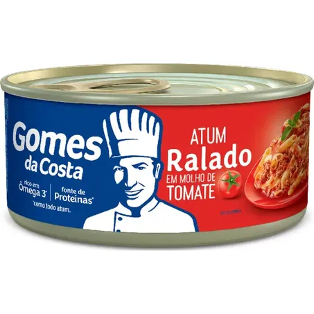Atum ralado gomes costa ao molho salsa e tomate 170g*