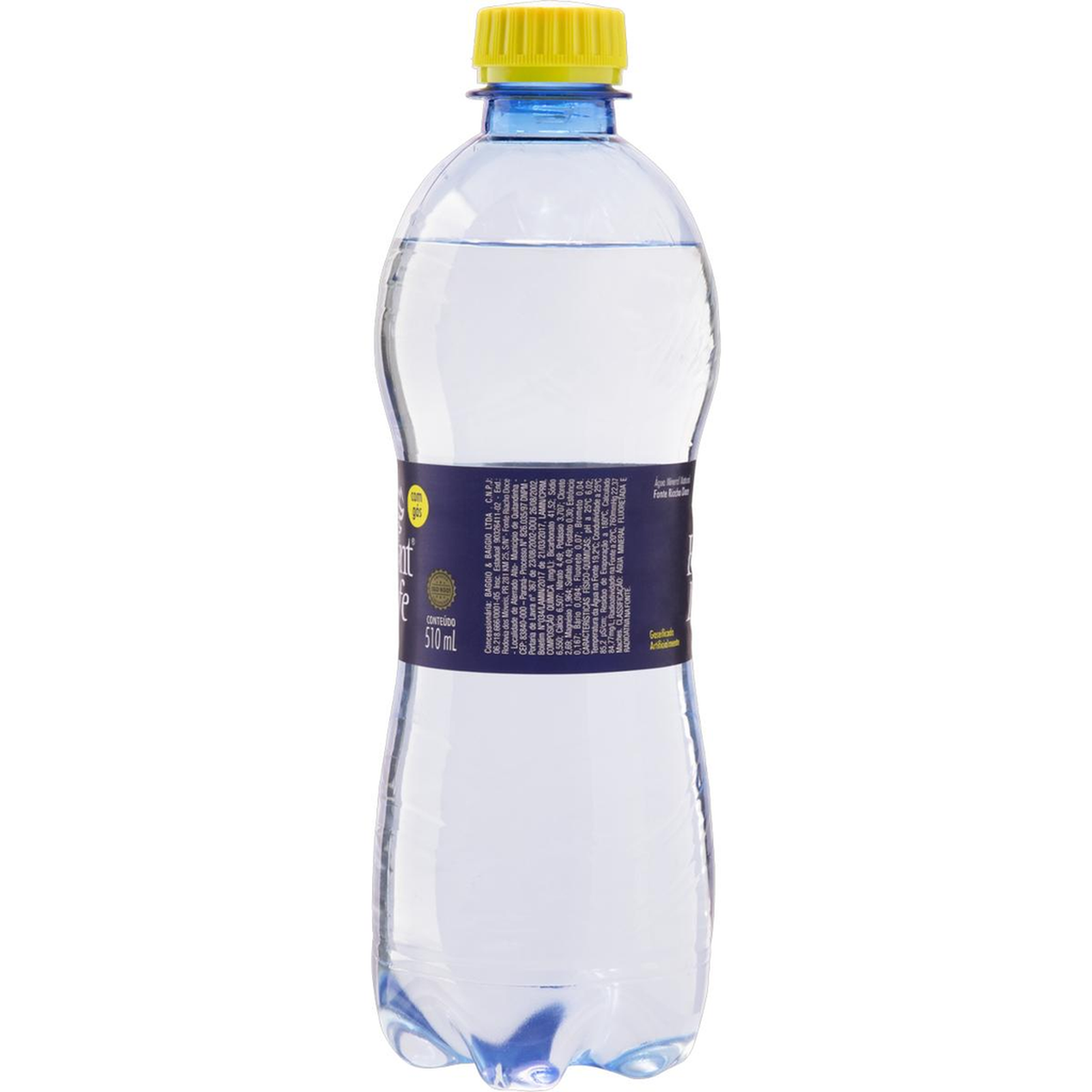 シャシャ　Mineral Life Water Água Mineral Font Life 510ml - Com Gás - Pet | Condor