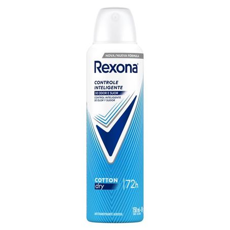 Desodorante Antitranspirante Rexona Feminino Cotton Dry 150 ml