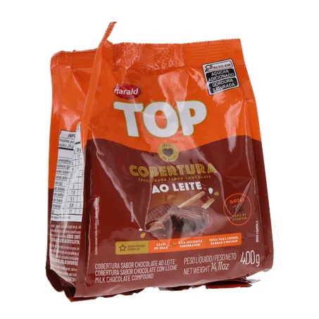 Cob harald top gotas ao leite 400g 360-34