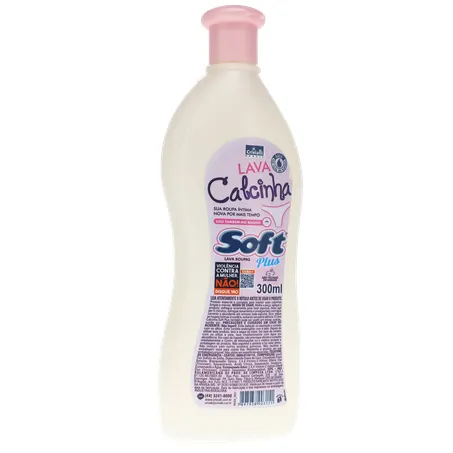 Lava roupas soft plus calcinha 300ml 360-34
