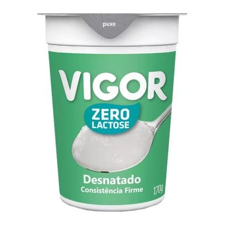 IOGURTE VIGOR NATURAL S/ LACTOSE  170G  