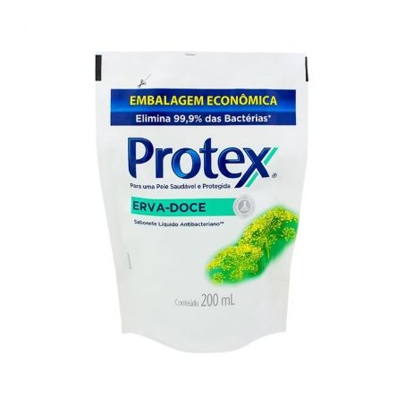 Sabonete protex líquido erva doce refil 200ml