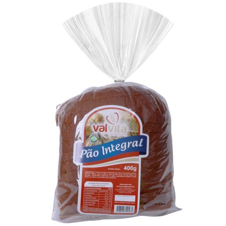Pao valvita 400g fat integral