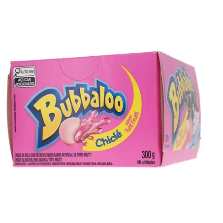 Chicle Bubbaloo Tutti Frutti 60 Unidades 5g 360-2