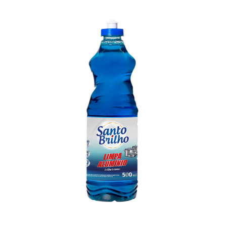 Limpa aluminio santo brilho 500ml*