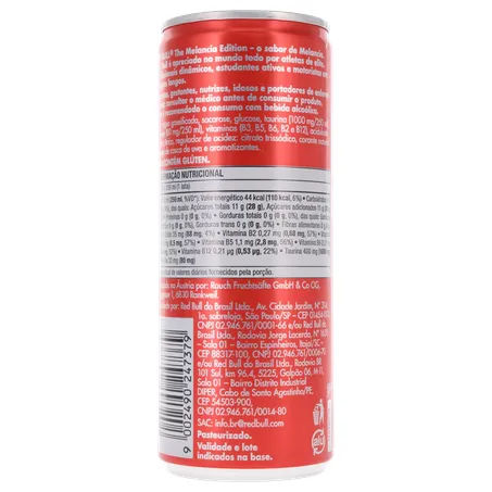 BEBIDA ENERGÉTICA RED BULL MELANCIA 250ML 360-18