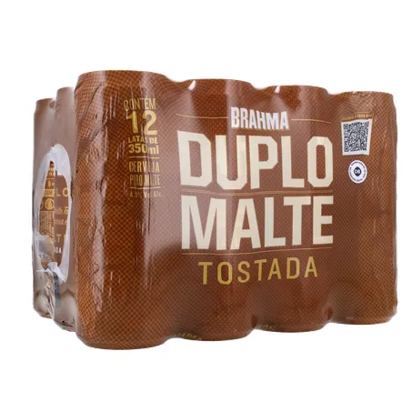 Cerv brahma duplo malte tost lata 350ml 12 un 360-15