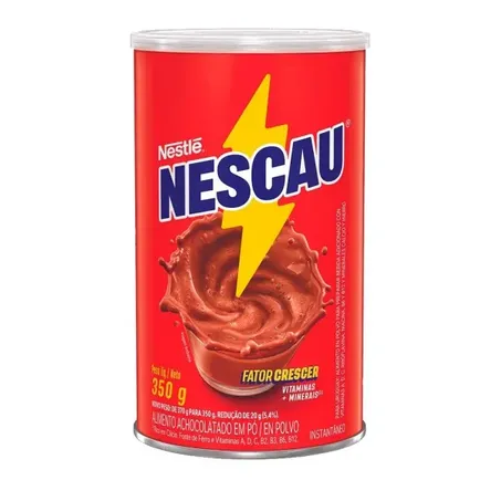 Achocolatado em Pó Nescau Lata 350gr
