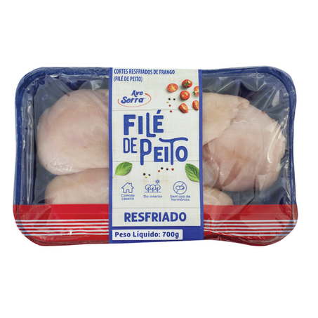 Filé Peito Resfriado BDJ Ave Serra 700g