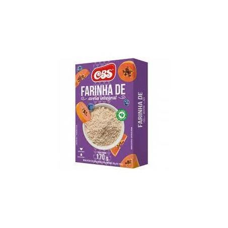FARINHA DE AVEIA INTEGRAL CBS 170G (101036)