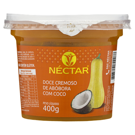 Doce de abobora c/ coco nectar 400 g
