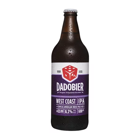 Cerveja West Coast Ipa Puro Malte Dado Bier Garrafa 600ML