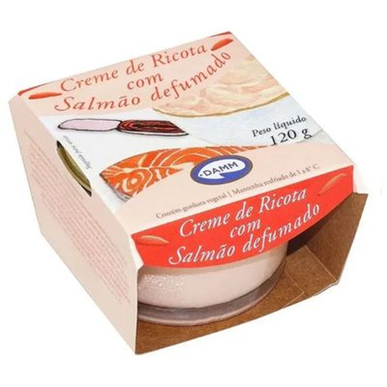 CREME DE RICOTA C/SALMAO DAM
