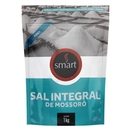 SAL MARINHO INTEGRAL FINO SMART PACOTE 1KG