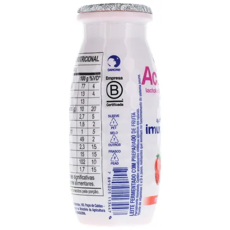 Leite Fermentado Parcialmente Desnatado de Morango Actimel 100G 360-27
