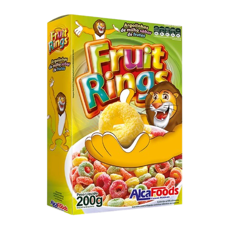 Cereal fruit rings alca foods 200g