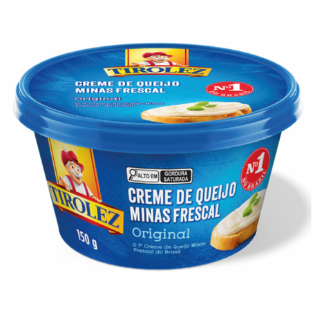 CREME MINAS FRESCAL TIROLEZ 150G ORIGINAL