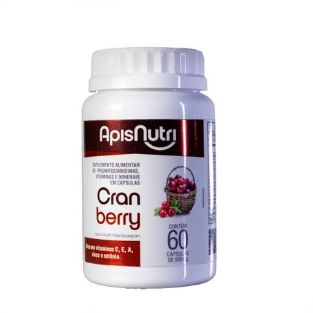 CRANBERRY 500MG 60CAPS APISNUTRI