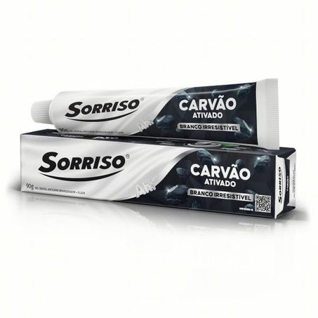 GEL DENTAL SORRISO CARVAO ATI 90G