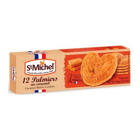 Biscoito folh. caramelo st michel 100g