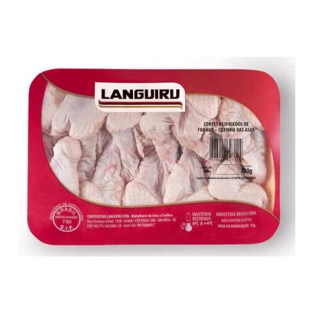 Languiru Coxinha Da Asa Resfriada 700G
