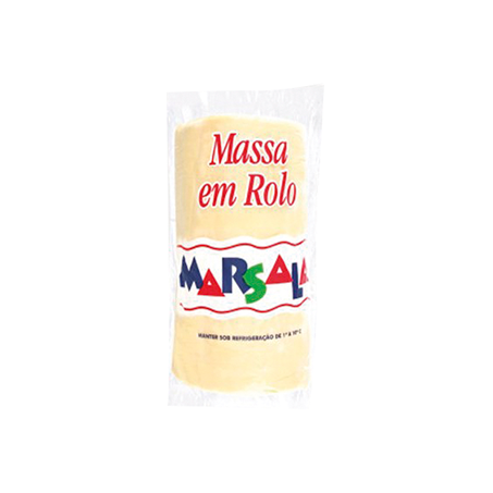 MASSA PASTEL MARSALA ROLO 1KG