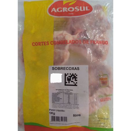 Sobrecoxa agrosul iqf cong 1kg