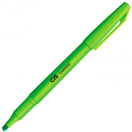 Escolar destaca texto cis lumini verde