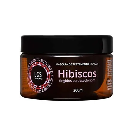 MASCARA DE TRATAMENTO CAPILAR LCS 200ML HIBISCO