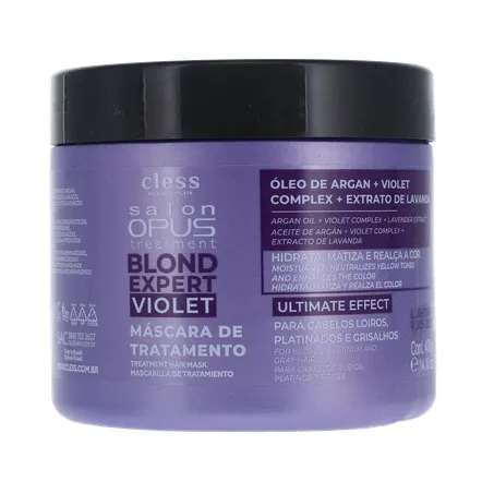 Creme de tratamento salon opus desamarelador 400g 360-34