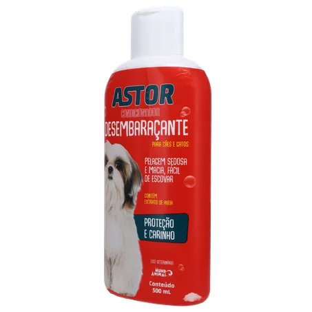 CONDICIONADOR ASTOR DESEMBARACANTE CAES E GATOS 500ML 360-3
