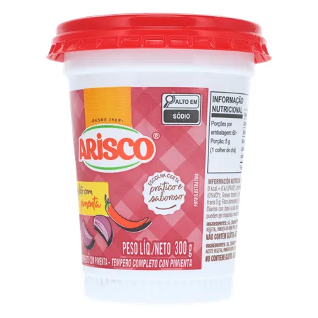 Tempero Completo Pasta Arisco C/pimenta 300g 360-3