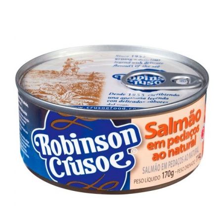 SALMAO ROBINSON CRUSOE 170G PEDACOS NATURAL