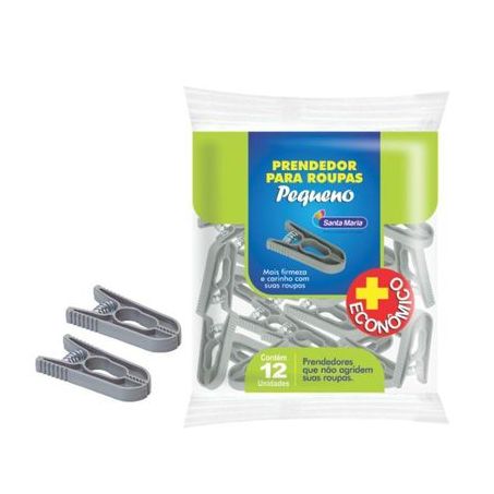 PRENDEDOR ROUPA PLA PEQ SANTA MARIA PEQUENO