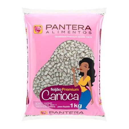 Feijao pantera carioca 1kg