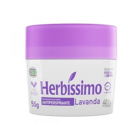 DESODORANTE HERBISSIMO 55G CREME LAVANDA