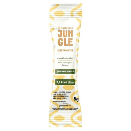 SUPLEMENTO PLANT POWER JUNGLE ELECTROLYTES ABACAXI E HORTELÃ 5G