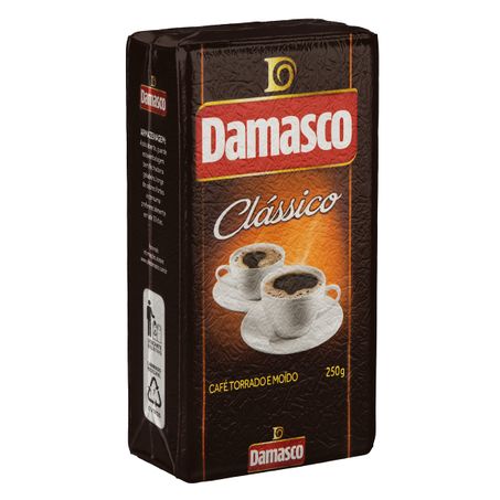 CAFÉ TORRADO E MOÍDO A VÁCUO CLÁSSICO DAMASCO 250G