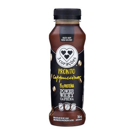 Bebida 3C Cappuccino Pronto Power Whey 260ml