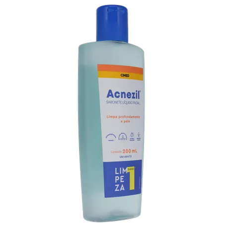 Sabon liq acnezil facial 200ml 360-32