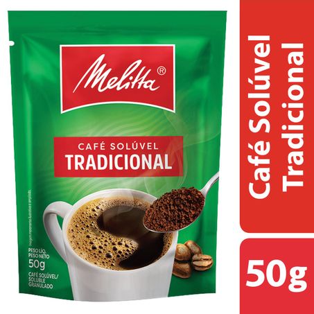 CAFÉ SOLÚVEL GRANULADO TRADICIONAL MELITTA SACHÊ