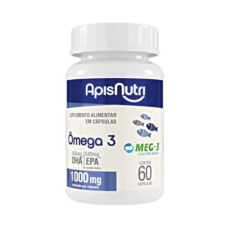 ÔMEGA 3 1000MG 60CAPS APISNUTRI 360-1