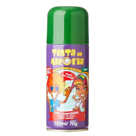 Pinta cabelo spray vd dalegria