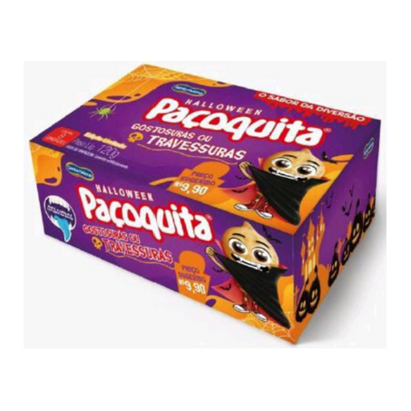 Doce Santa Helena Paçoquita Halloween Caixa 120g 
 