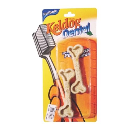 Keldog dental raças peq. e filhotes c/2