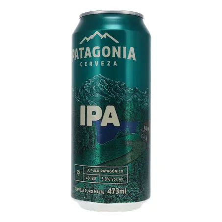 Cerveja IPA Patagonia Puro Malte Lata 473ml 360-2