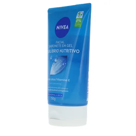 Sabonete Facial em Gel Nivea Flor de Lotus/Vitamina E Squeeze 150gr 360-5
