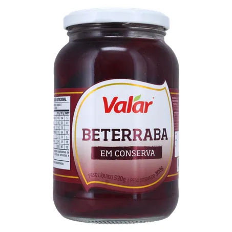 Beterraba valar 330g 360-35
