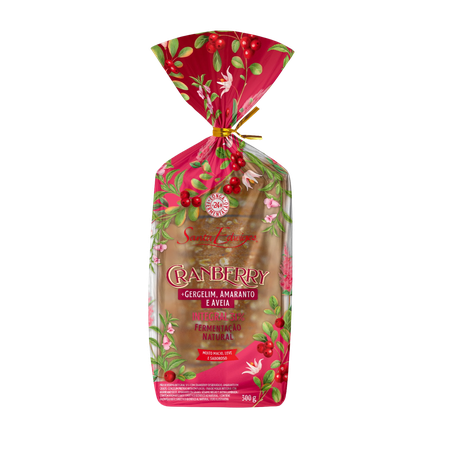 PAO GRANBERRY GERGELIM AMARANTO SANTA EDWIGES 300G